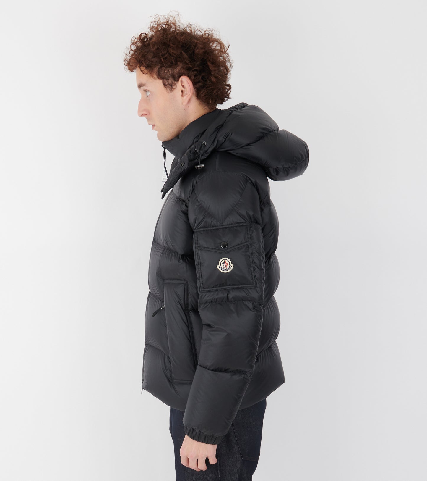 Couyere Hooded Down Jacket Black