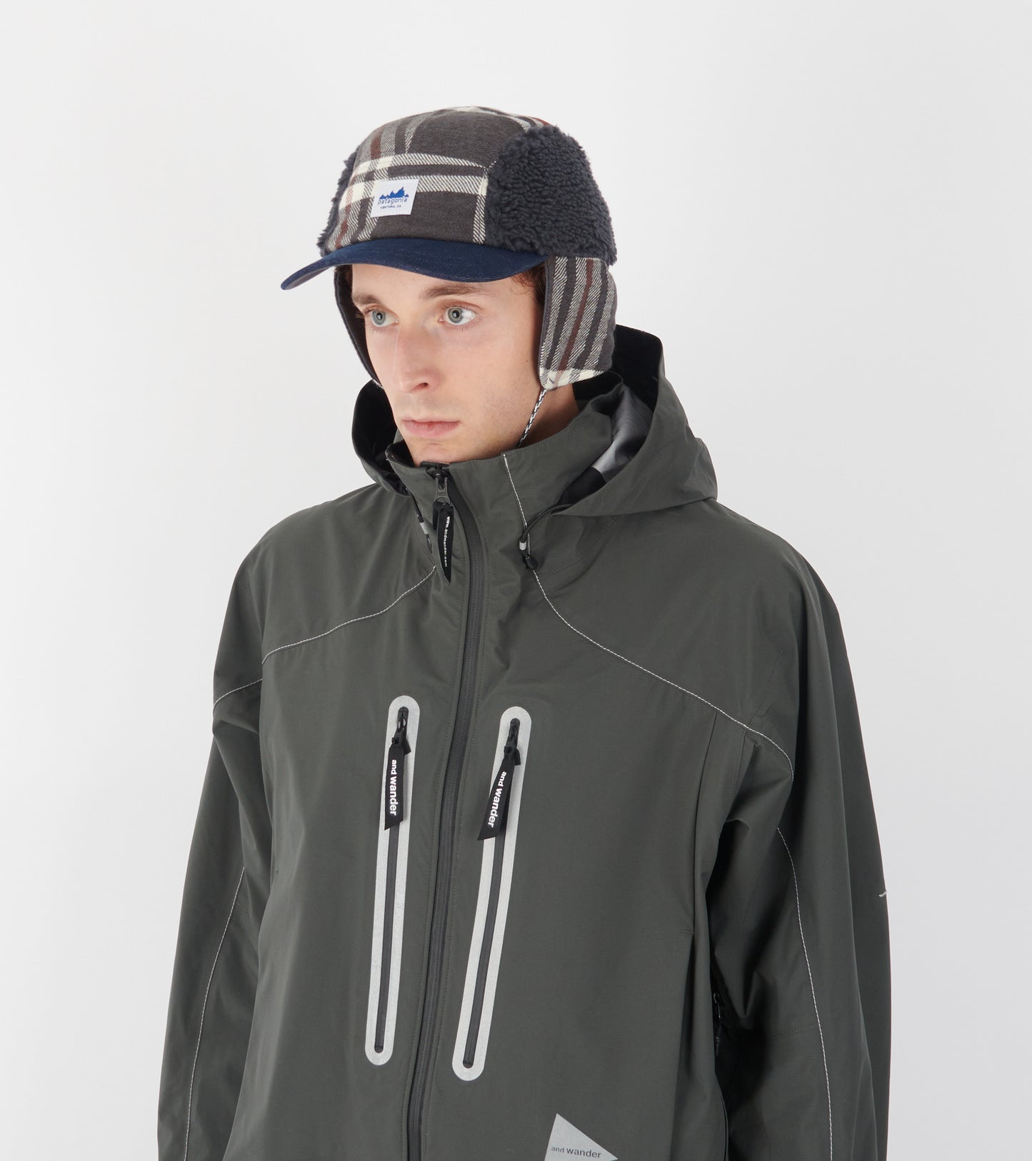 Range Earflap Cap Catch Ink Black