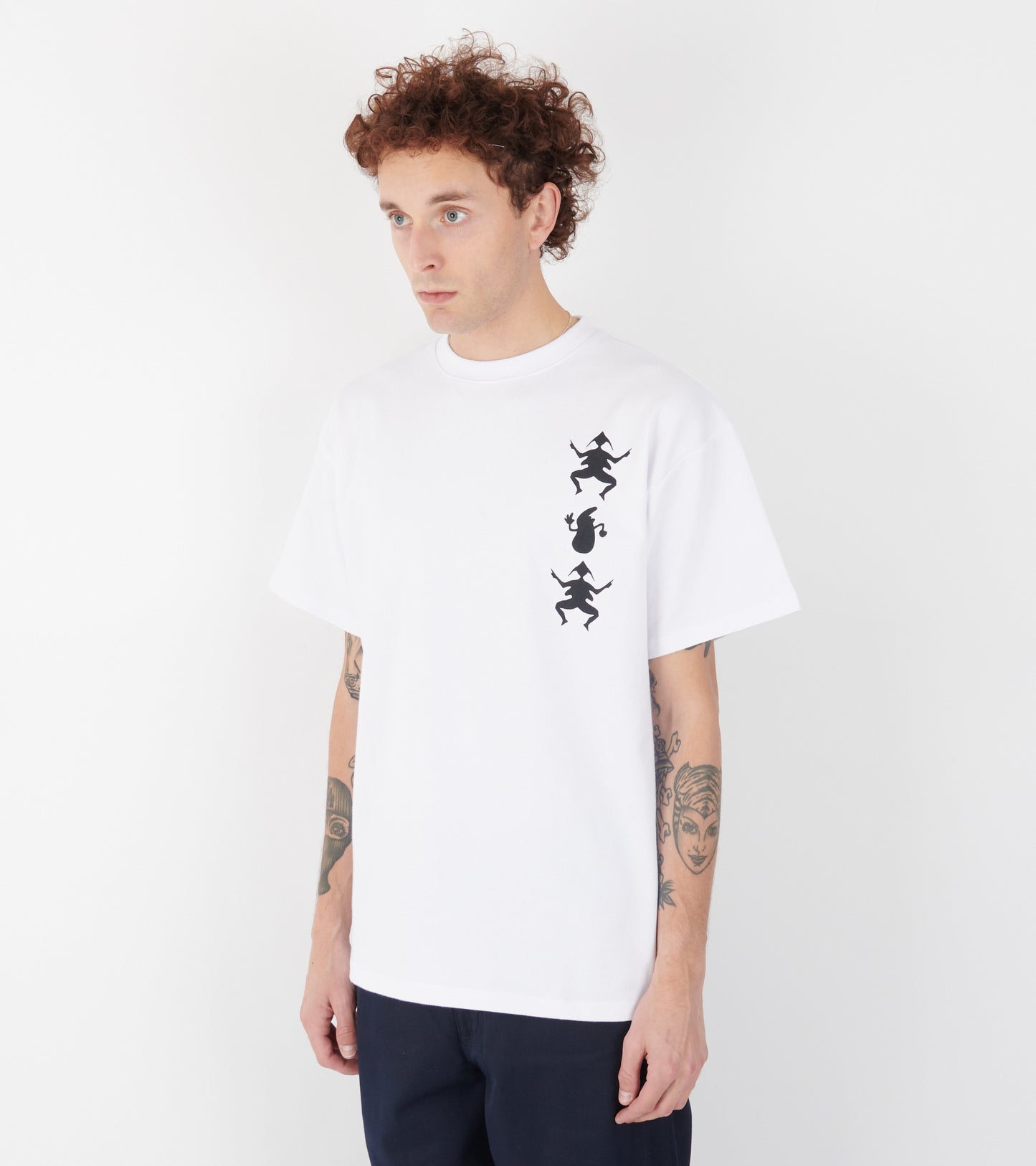 H.C. Andersen X Le Fix T-shirt No. 4 White