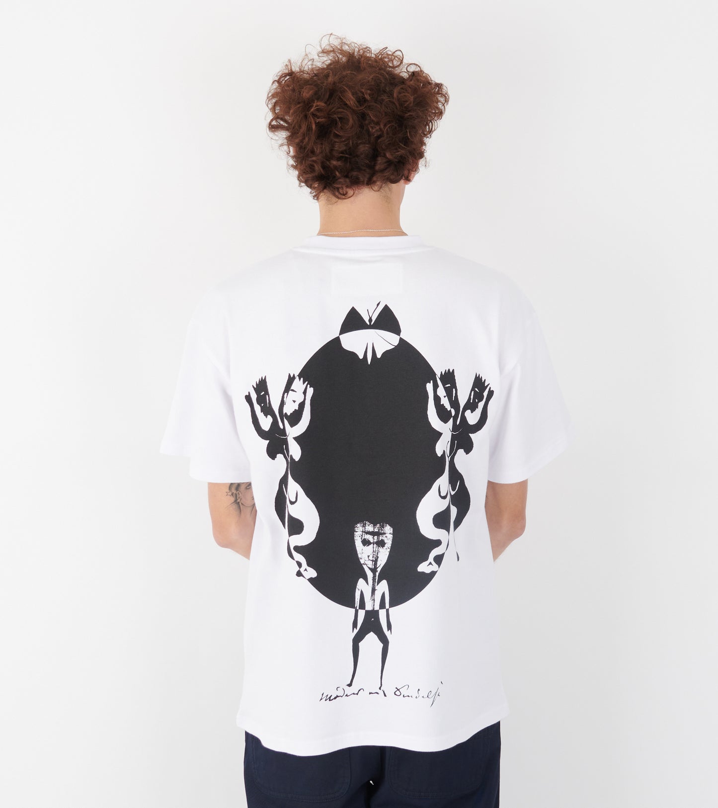 H.C. Andersen X Le Fix T-shirt No. 4 White