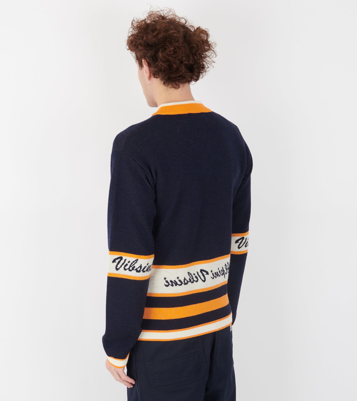 Race Jersey Long Sleeve Navy Alpini