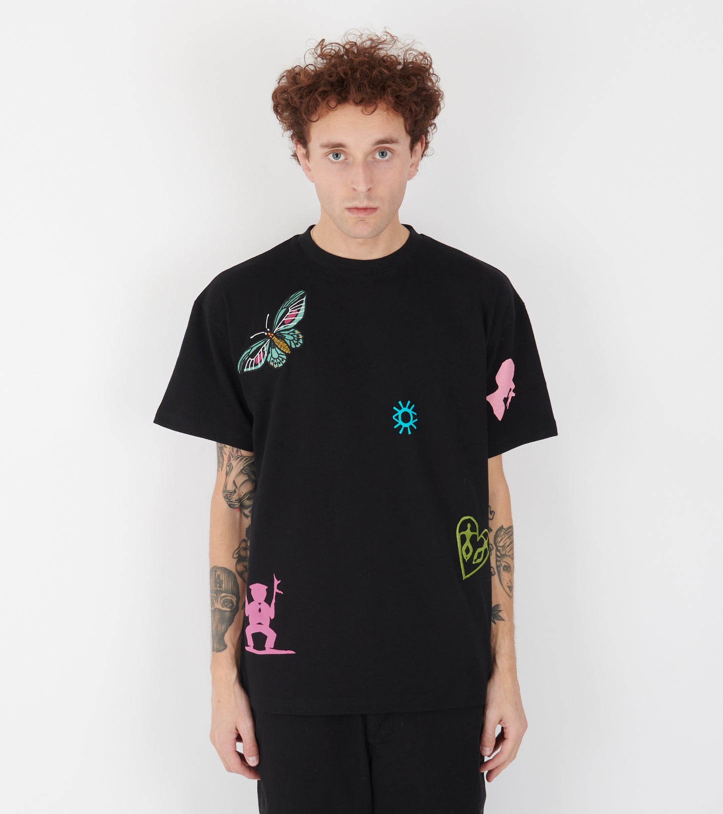 H.C. Andersen X Le Fix T-shirt No. 2 Black