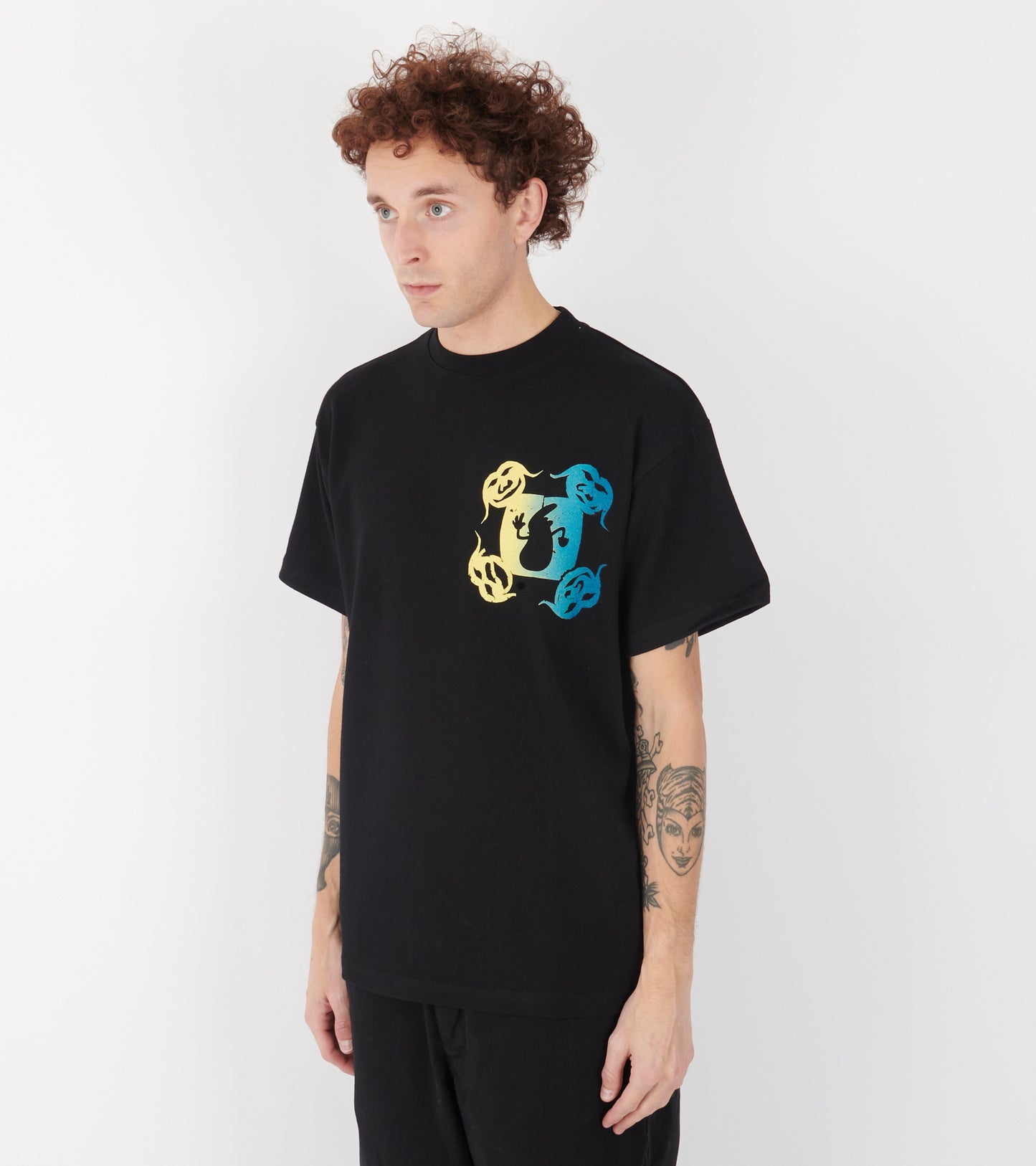 H.C. Andersen X Le Fix T-shirt No. 3 Black