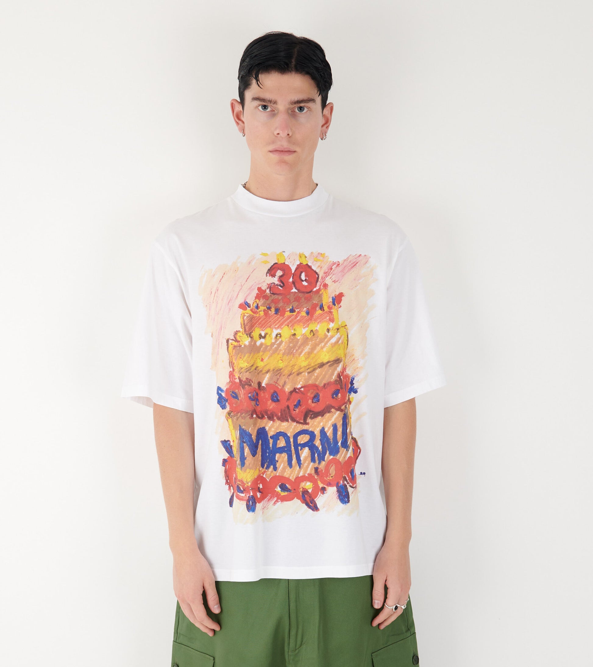 Birthday Cake T-shirt White