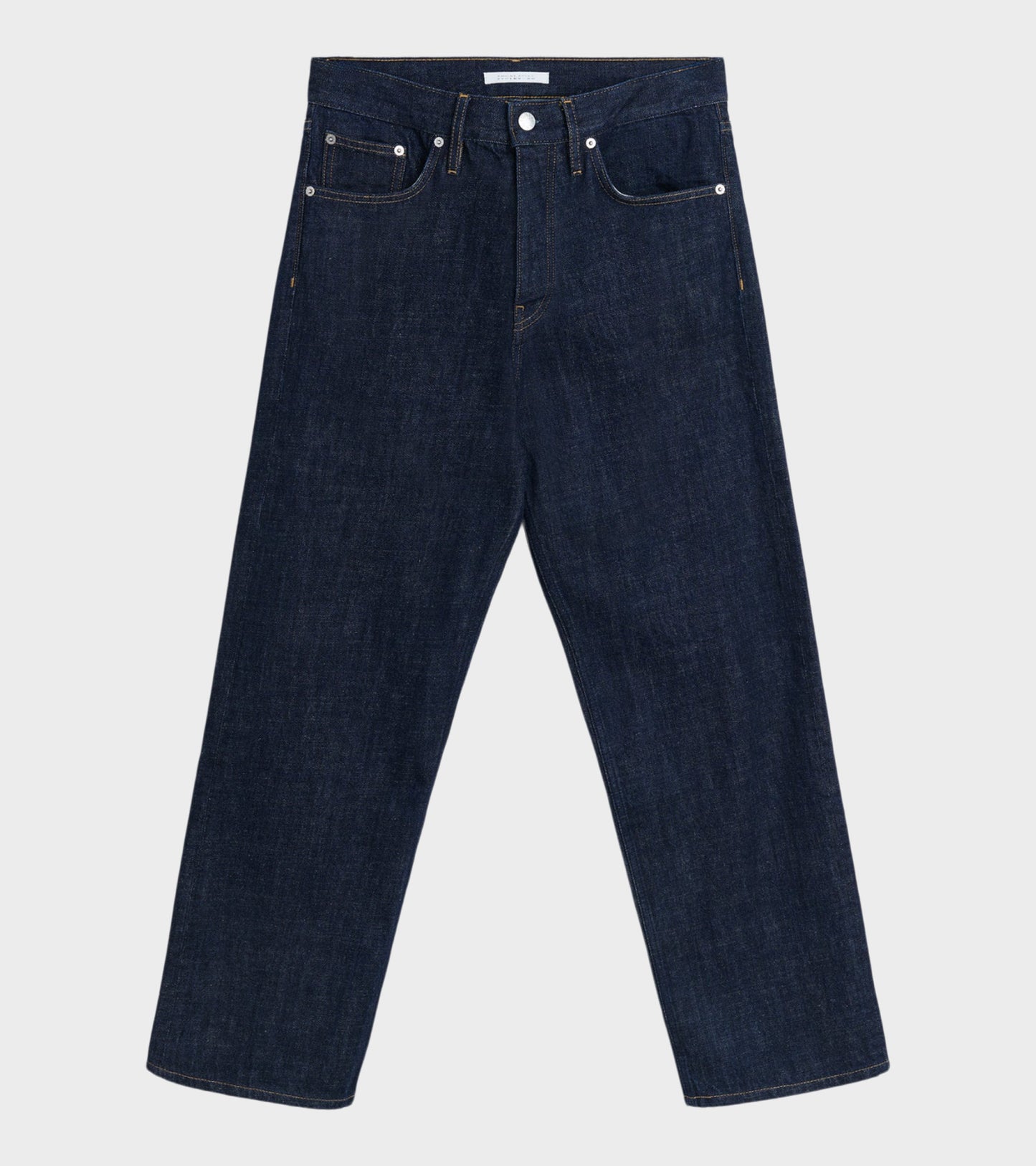 Loose Jeans Simple Rinse Blue