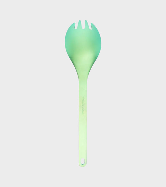Titanium Spork Green