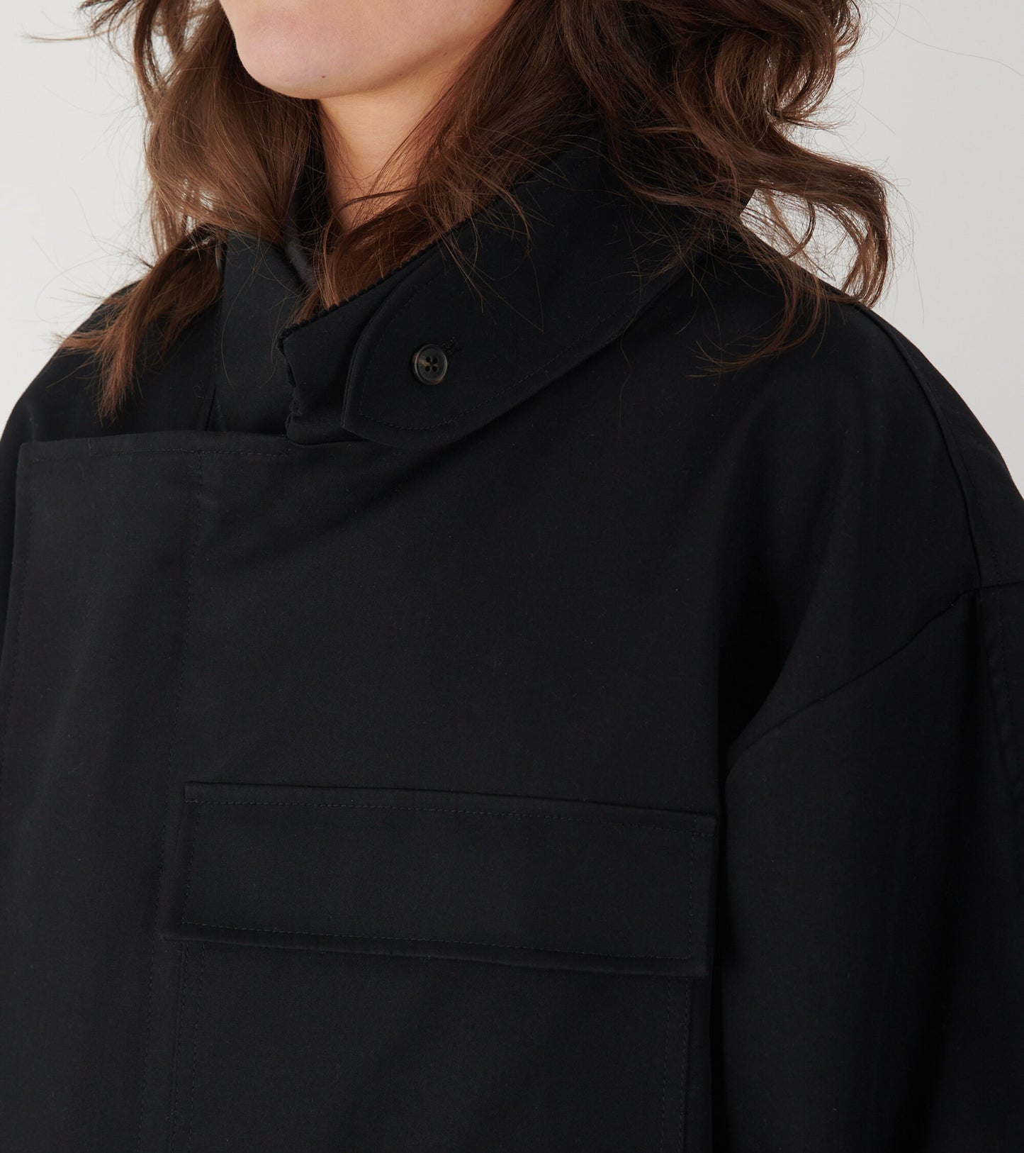 Water Resistant Coat Black