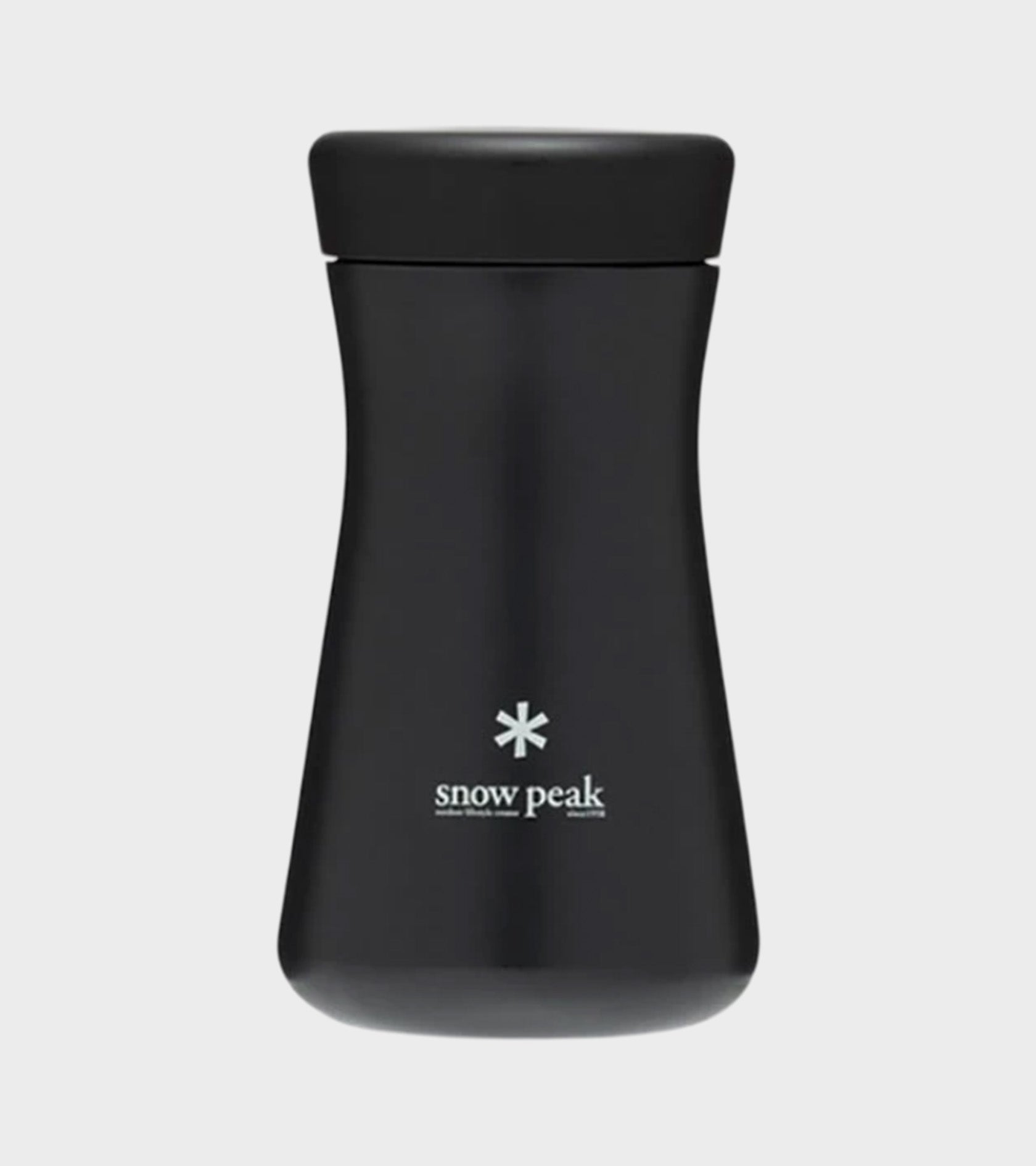 Stainless Tsuzumi Bottle Black