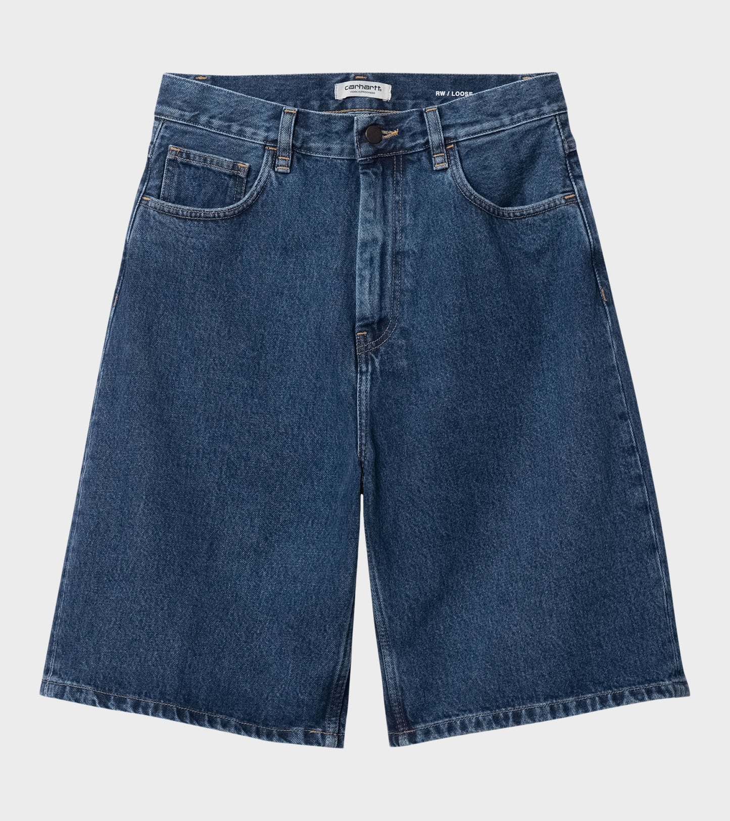 W Brandon Shorts Stone Washed Blue