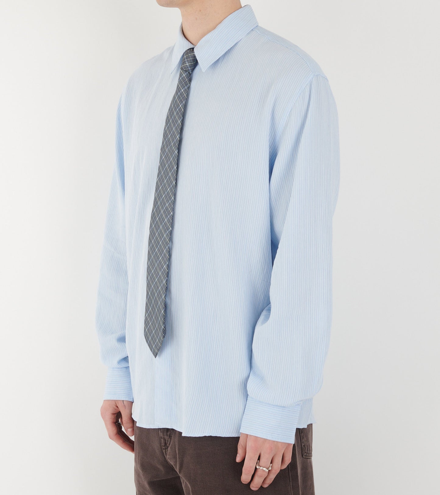 Beyond Shirt Suave Stripe Holiday Viscose