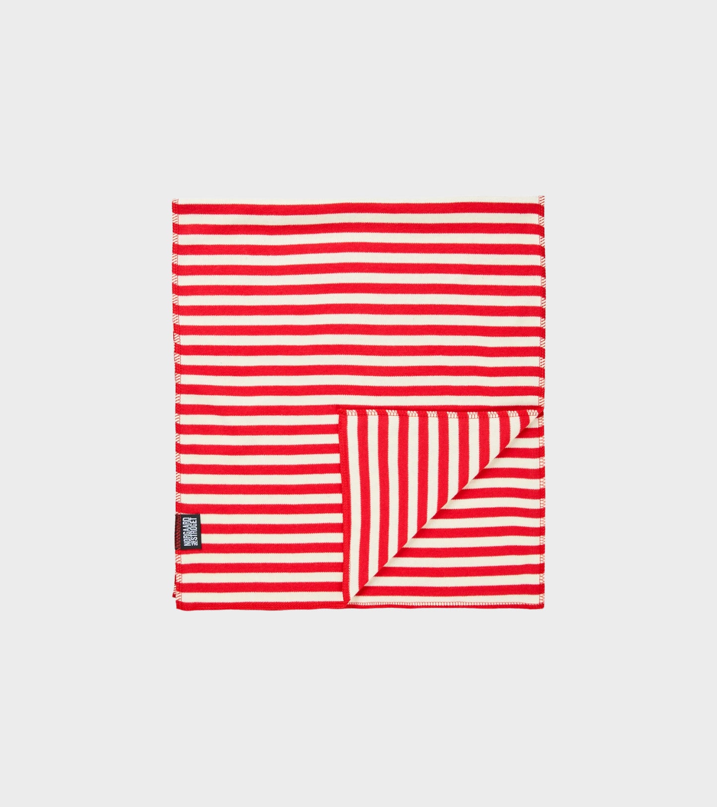 Scarf Interlock Red/Ecru