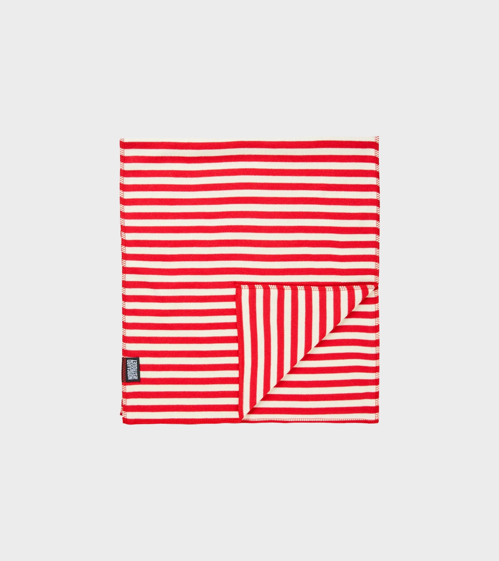 Scarf Interlock Red/Ecru