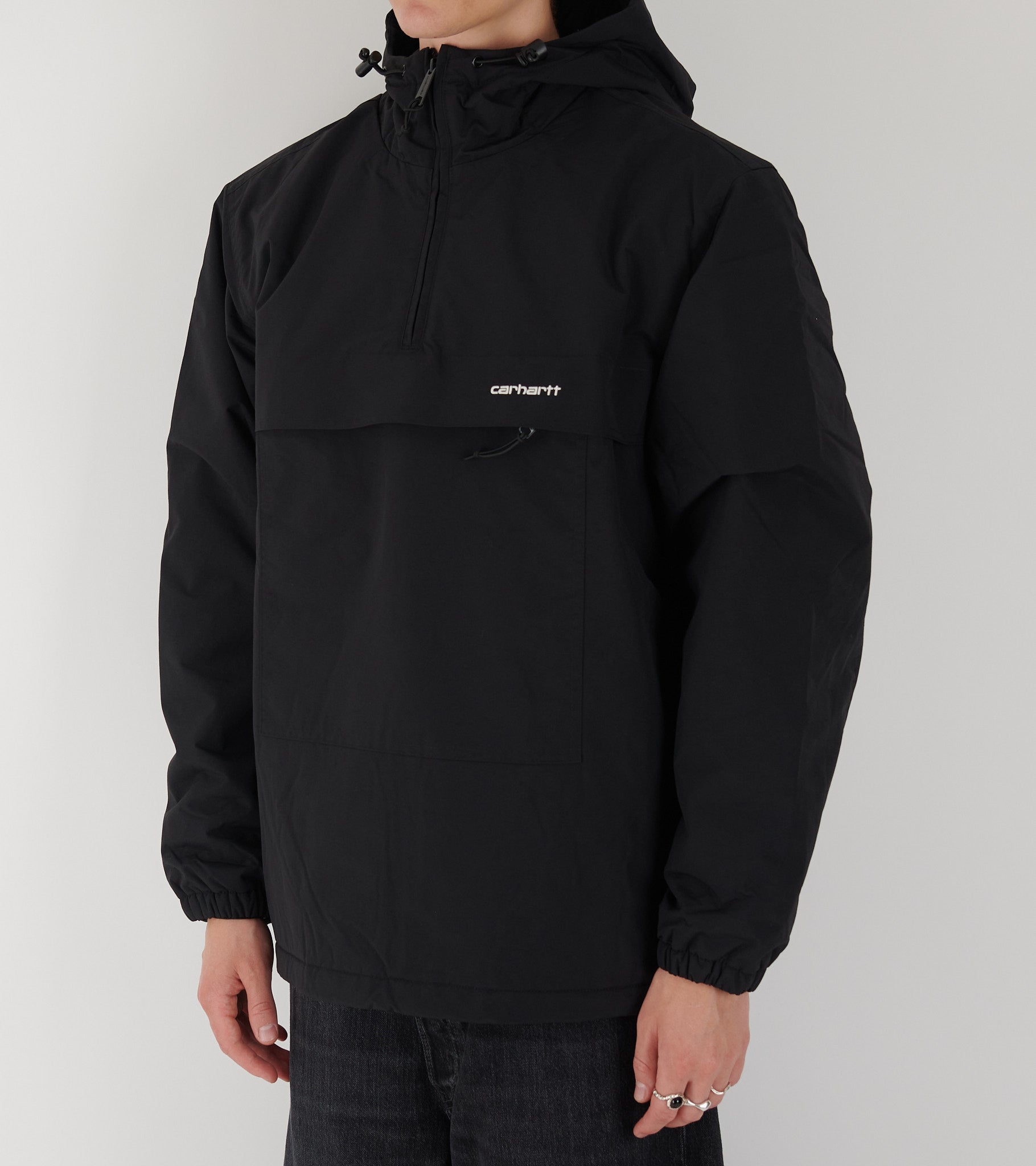 Windbreaker Pullover Winter Black