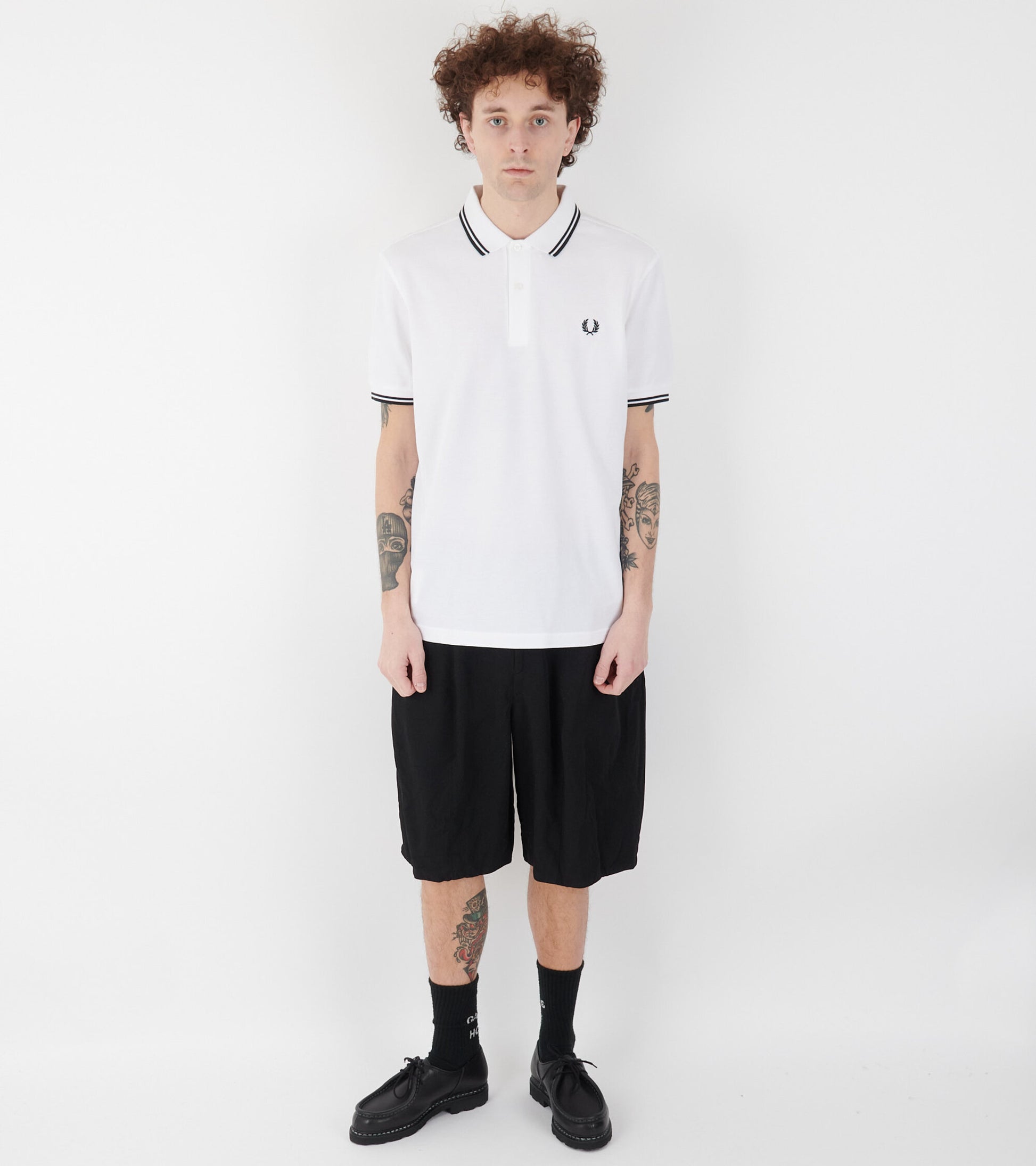 Fred Perry Polo White