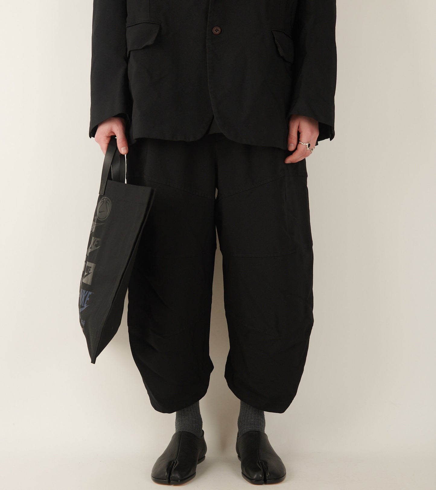 Tabi Babouches Black