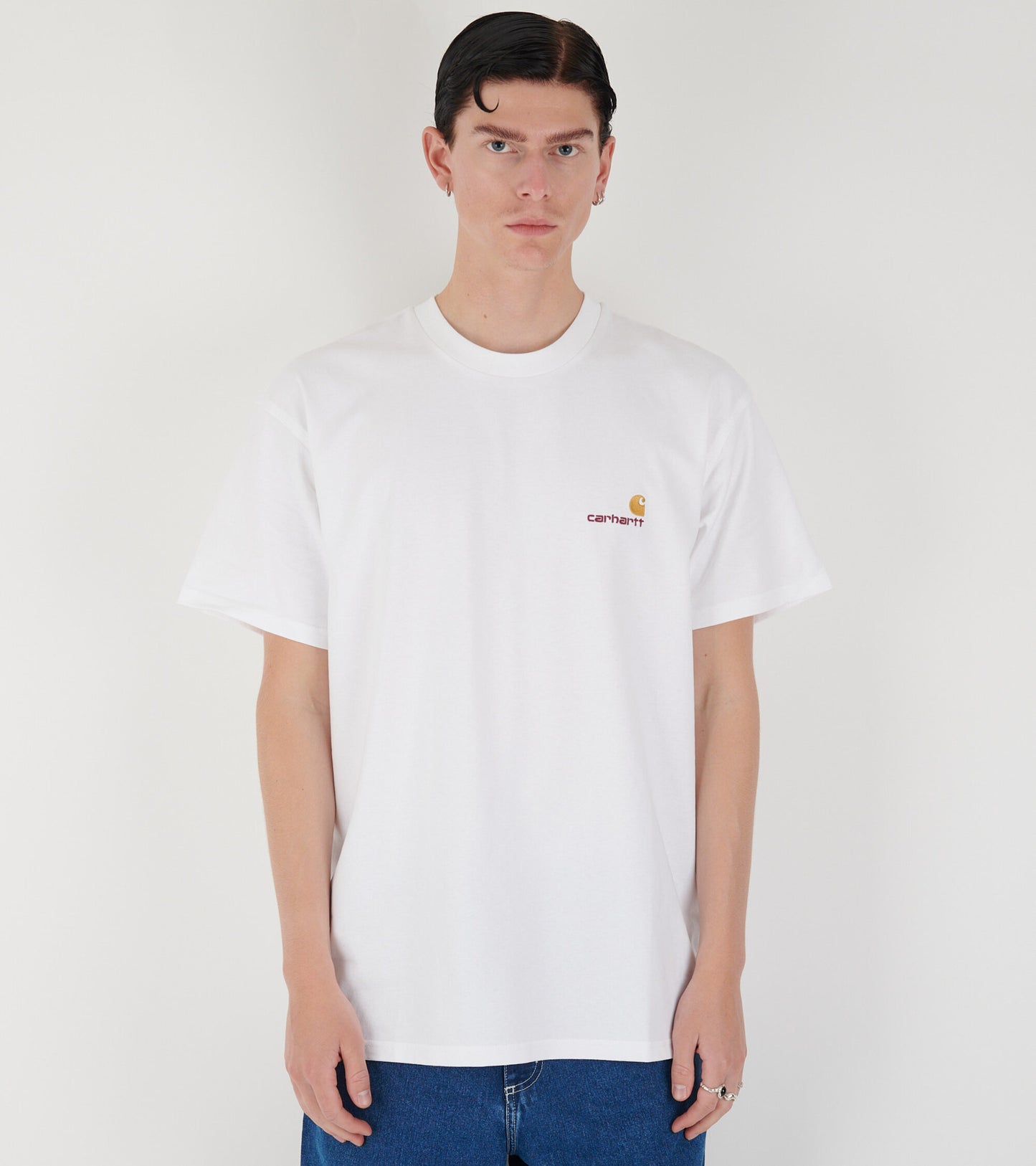 S/S American Script T-shirt White