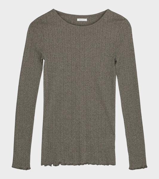 Edie Blouse Brown Melange