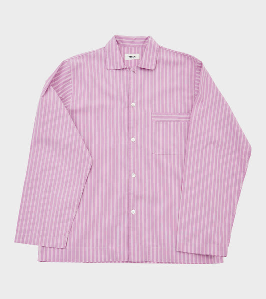 Pyjamas Shirt Purple Pink Stripes