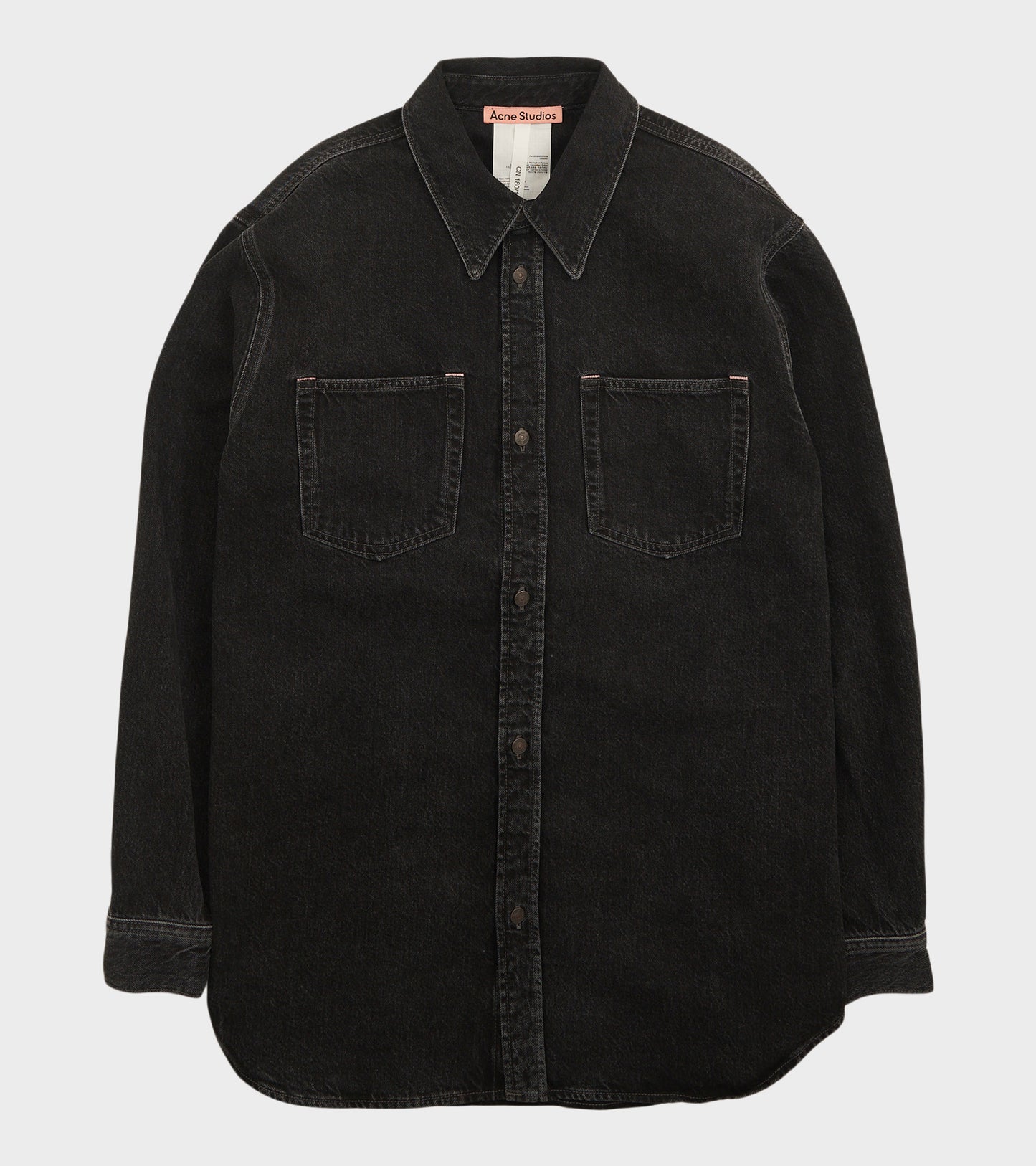 Denim Jacket Washed Black