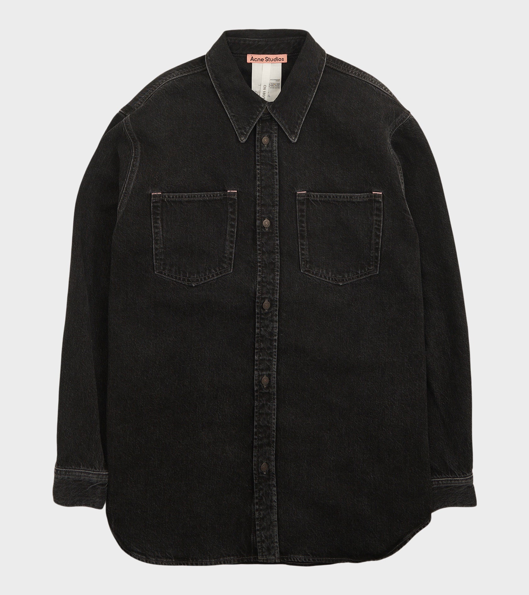 Denim Jacket Washed Black