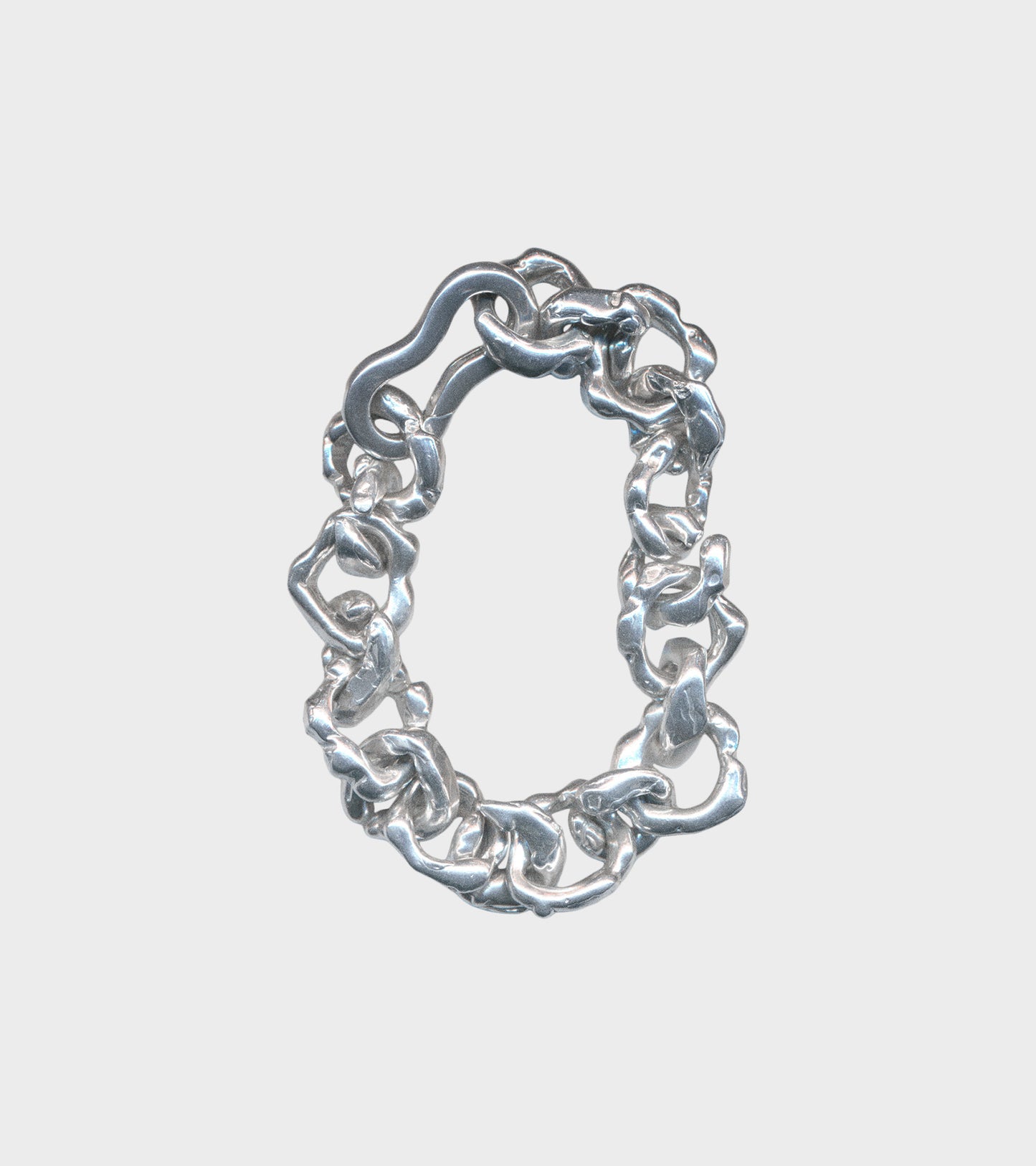Cave Chain Bracelet Silver