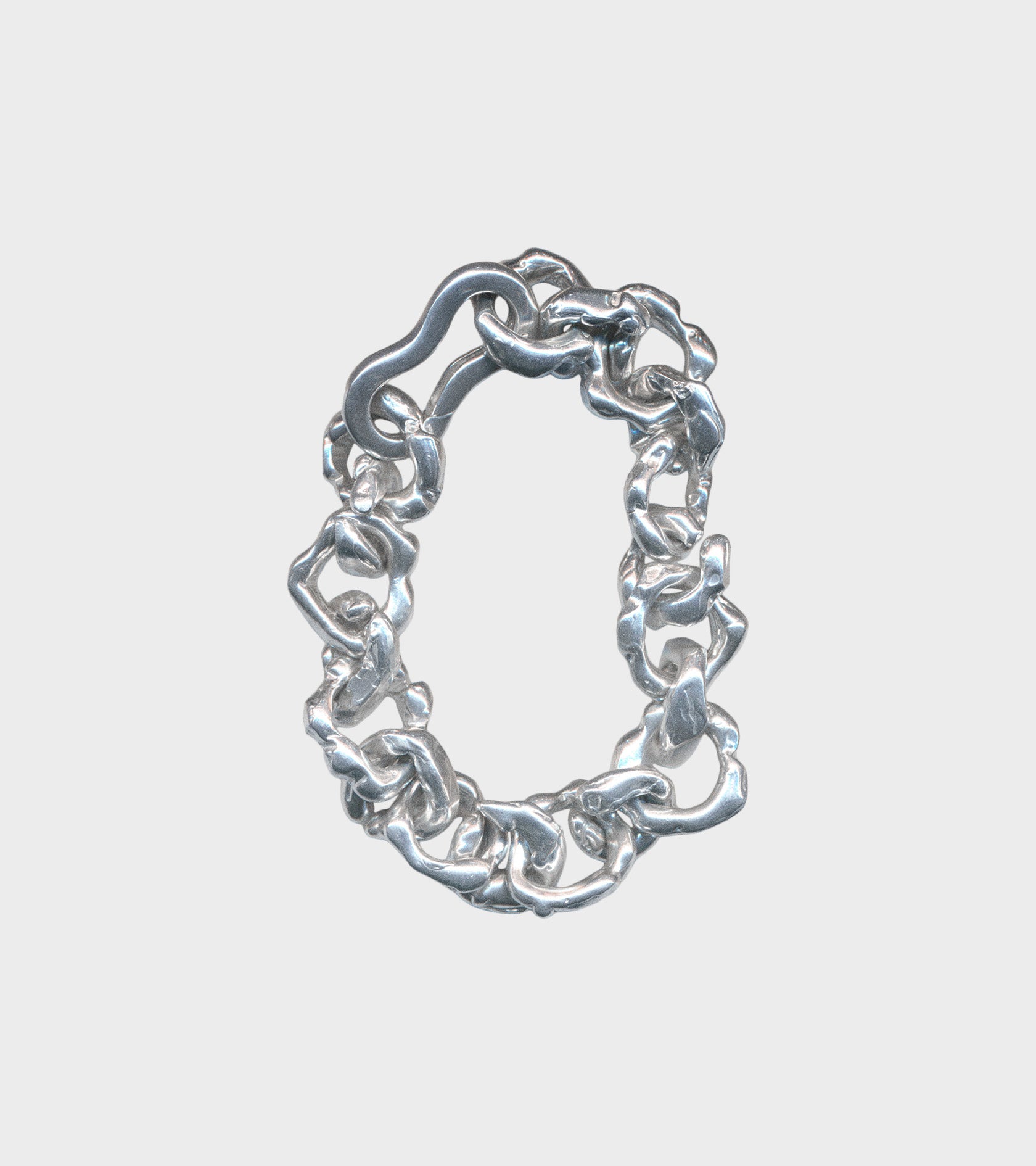 Cave Chain Bracelet Silver