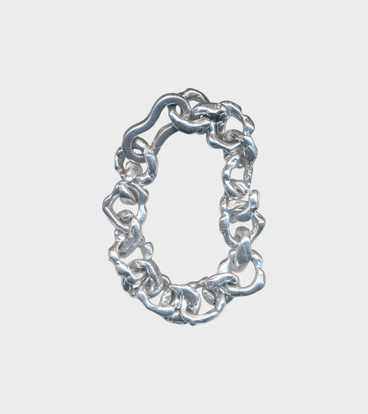 Cave Chain Bracelet Silver