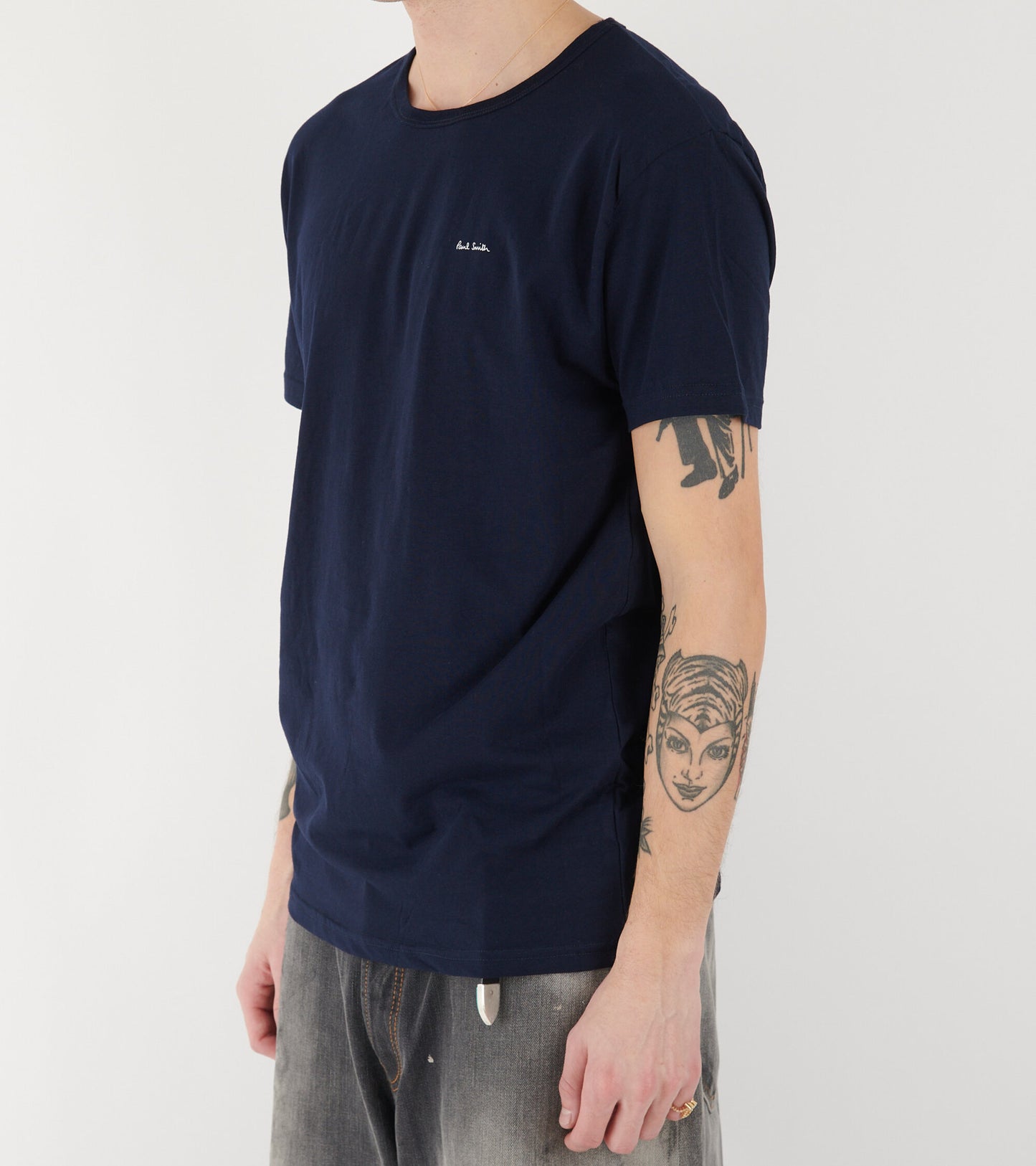 Mens Reg Fit T-shirt 3-Pack Navy