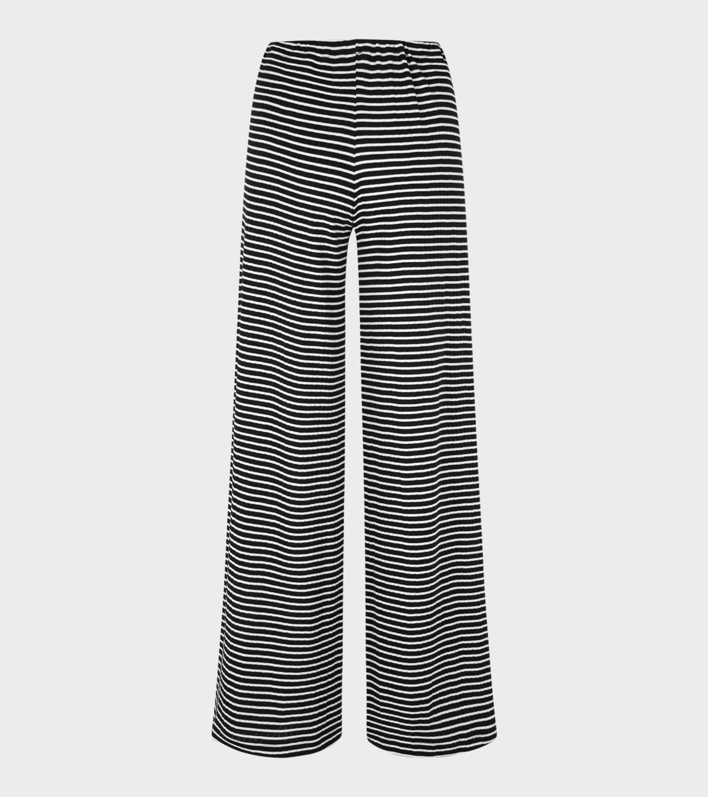 Nova Pants Stripes Black/Ecru