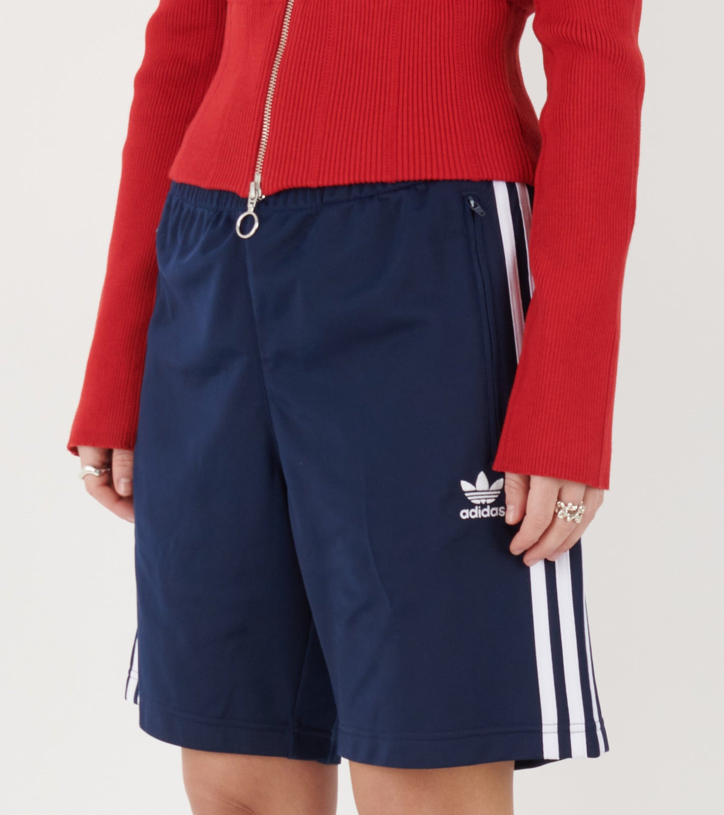 Adicolor Firebird Shorts Night Indigo/White