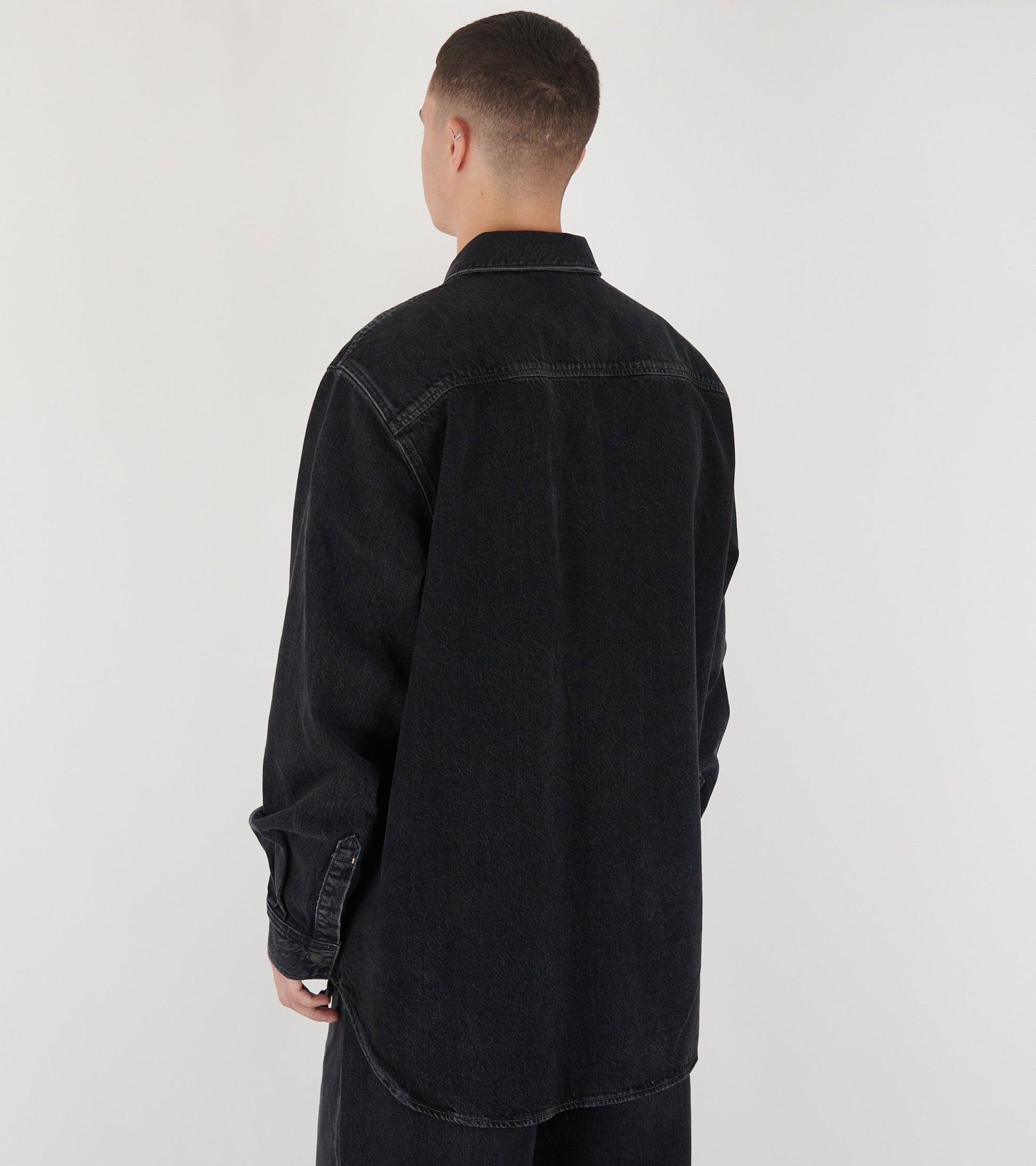Denim Jacket Washed Black