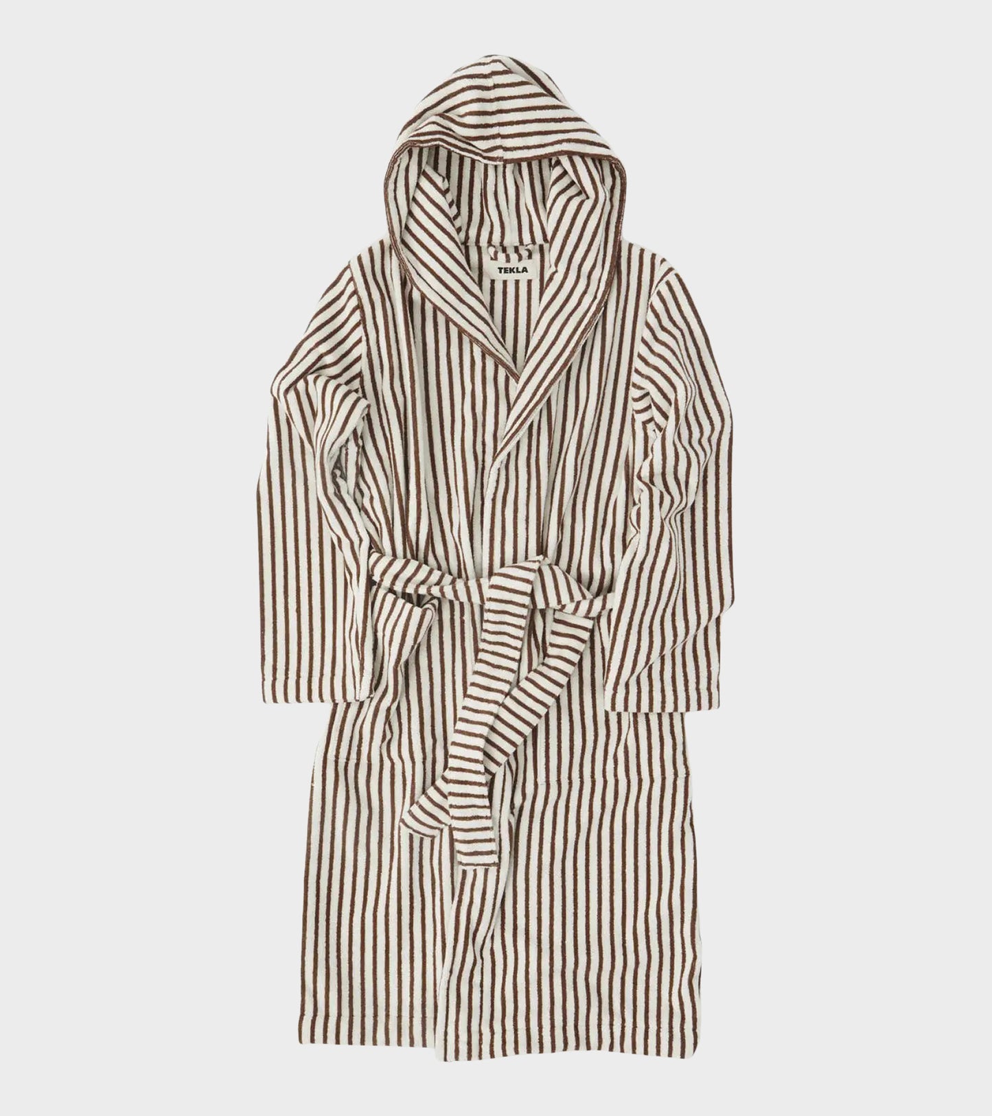 Hooded Bathrobe Kodiak Stripes