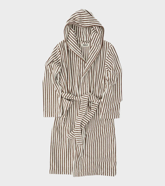 Hooded Bathrobe Kodiak Stripes