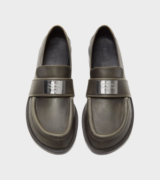 Leather Loafers Brown