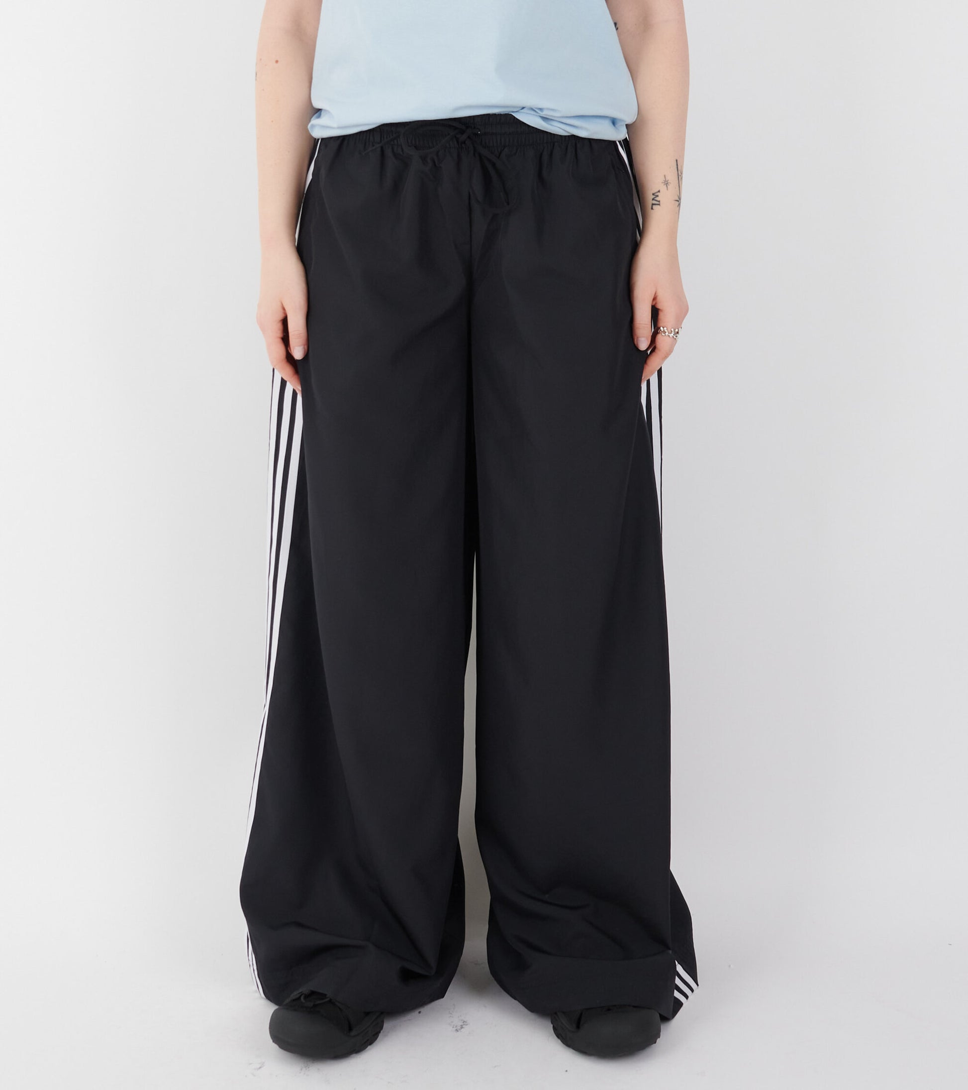 Oversized Trackpants Black/White