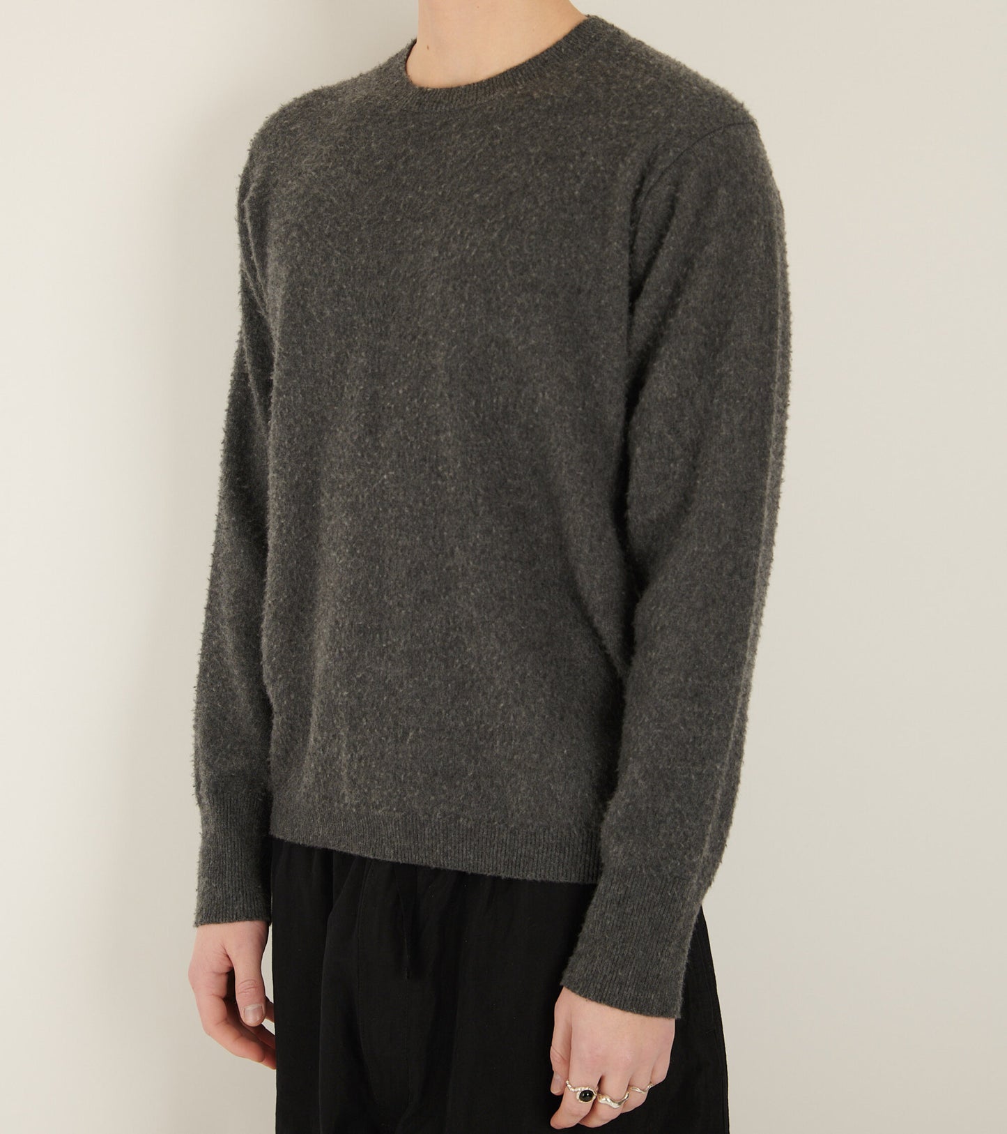 Cashmere Knit Dark Grey