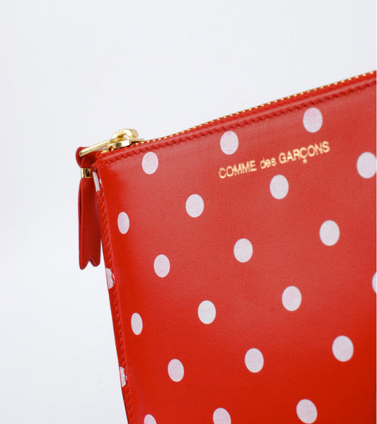 Dots Wallet Red/White