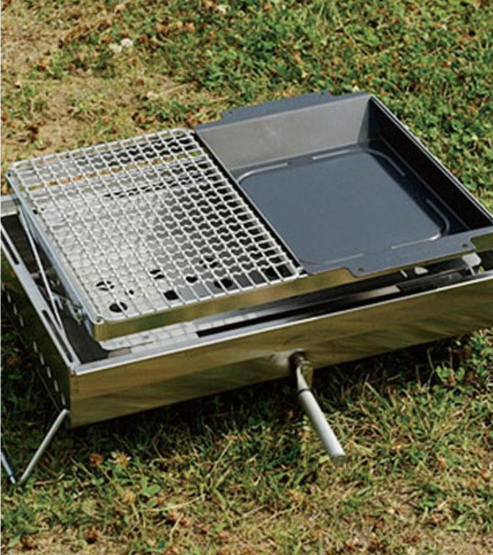 Stainless Half Grill Pro Silver