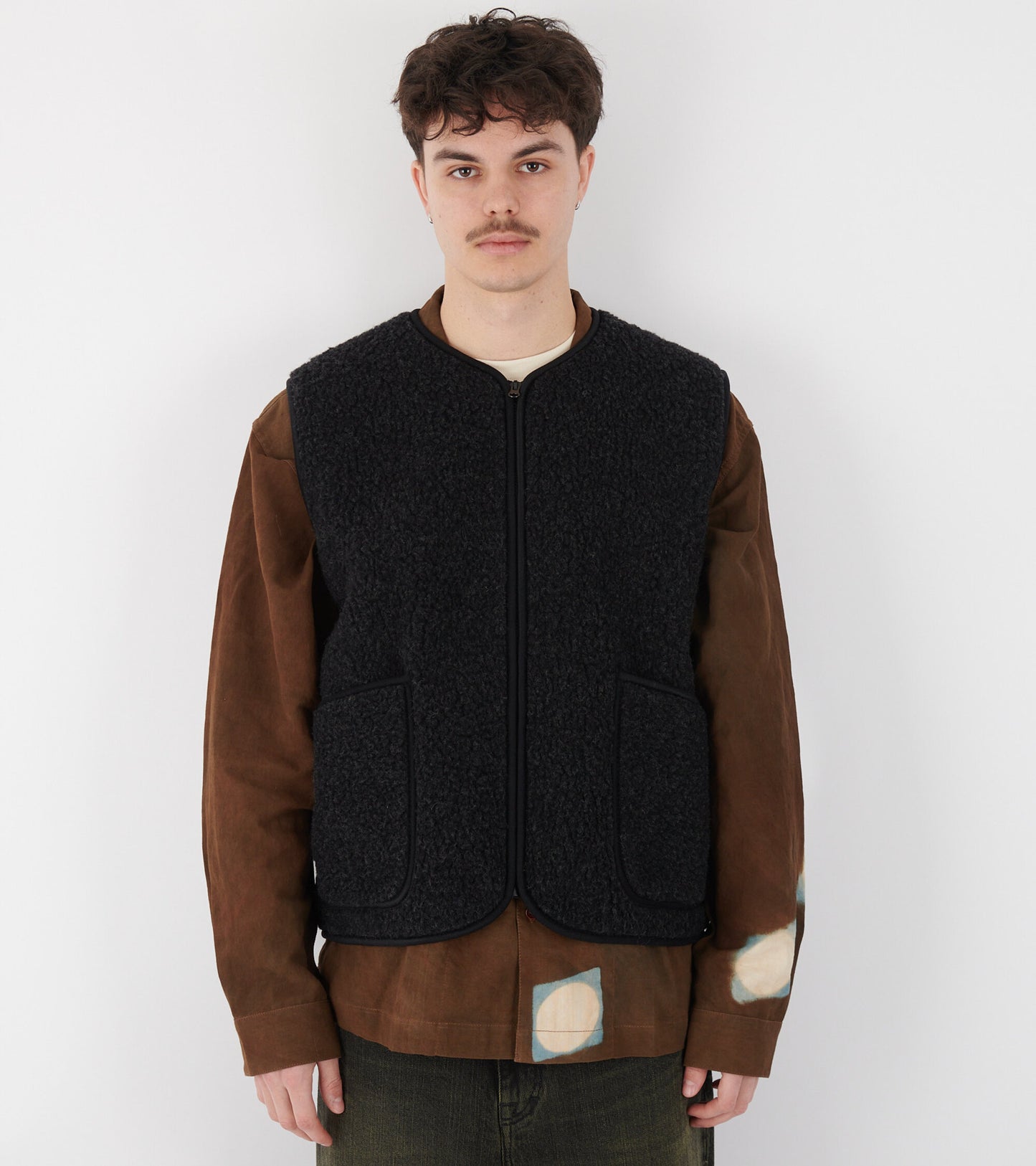 Zip Vest Black
