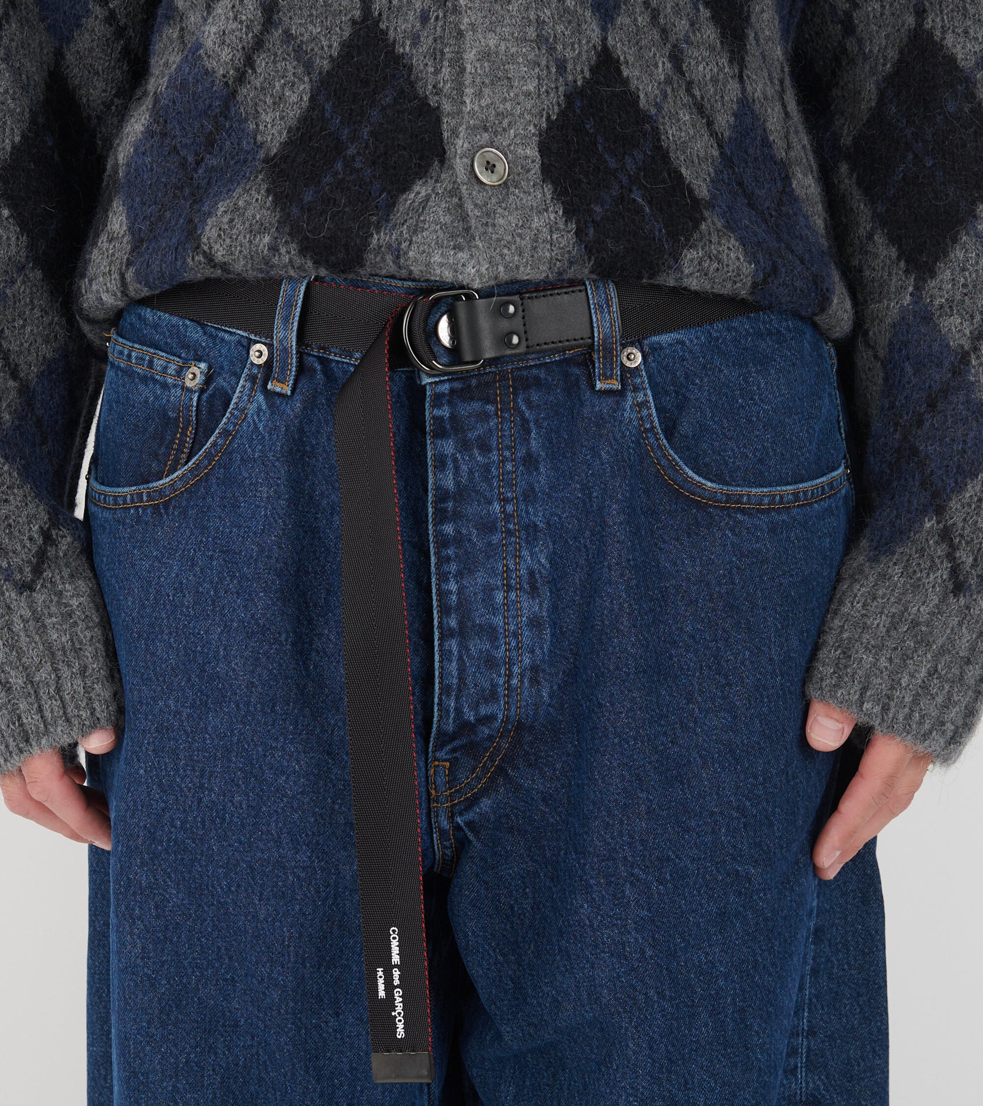 Nylon Belt Black/Red