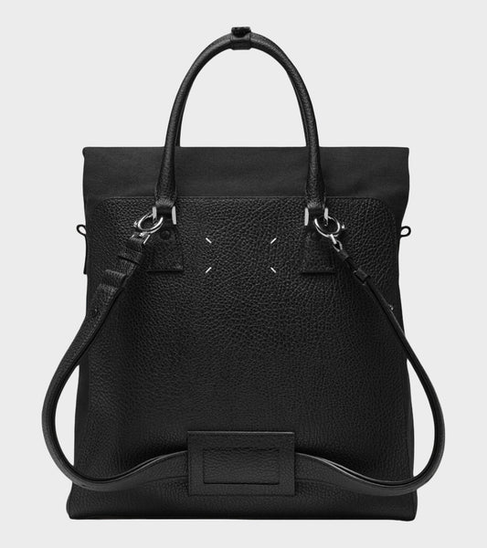 5AC Large Top Handle Bag Black