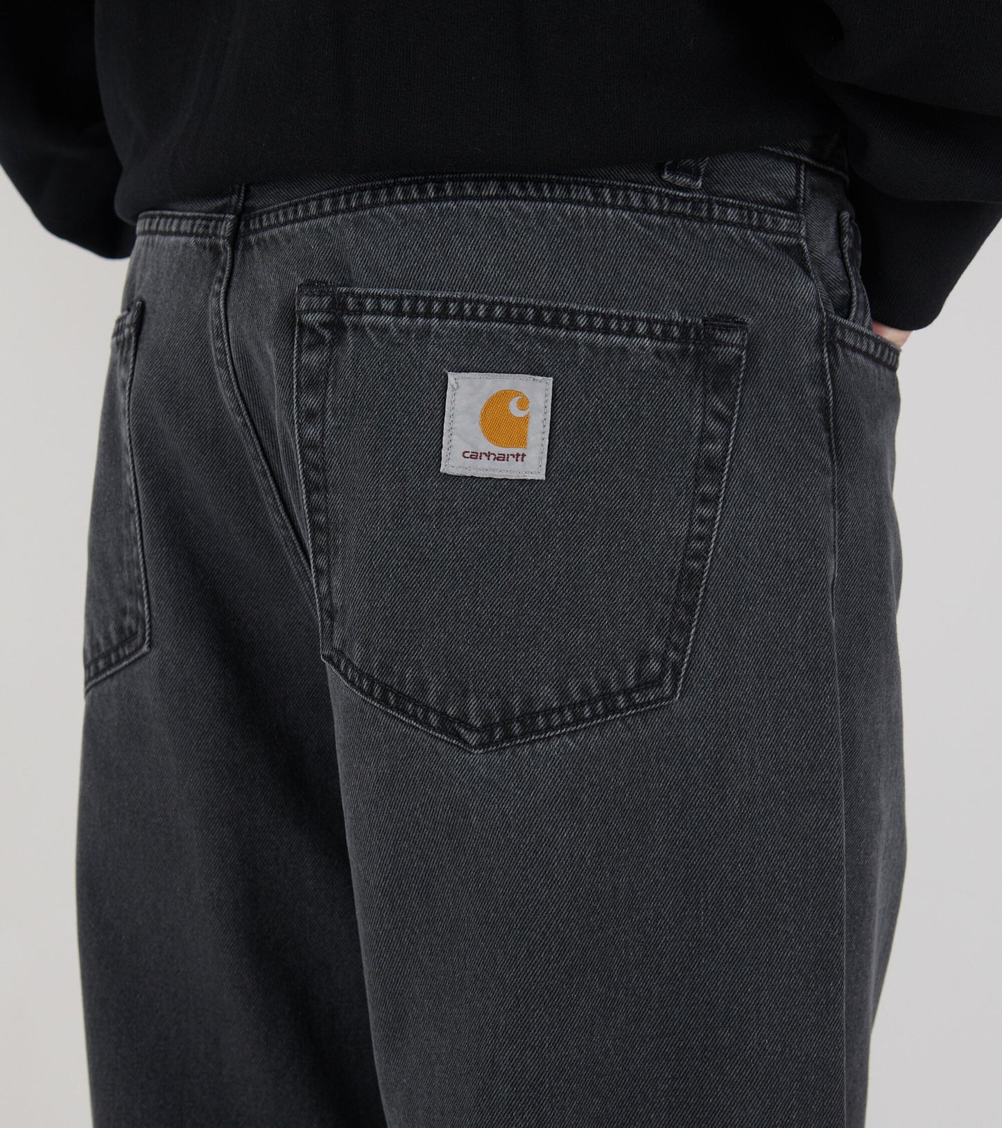 Landon Pant Black Heavy Stone Wash