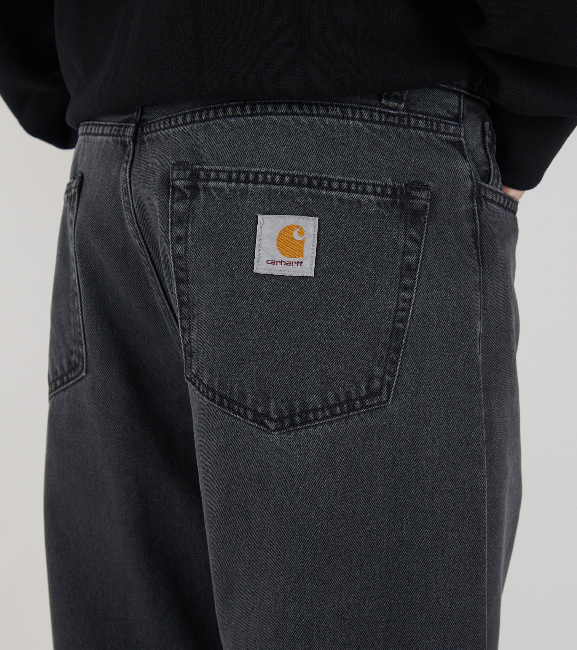 Landon Pant Black Heavy Stone Wash