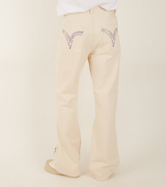 Licky Luck Jeans Off-white