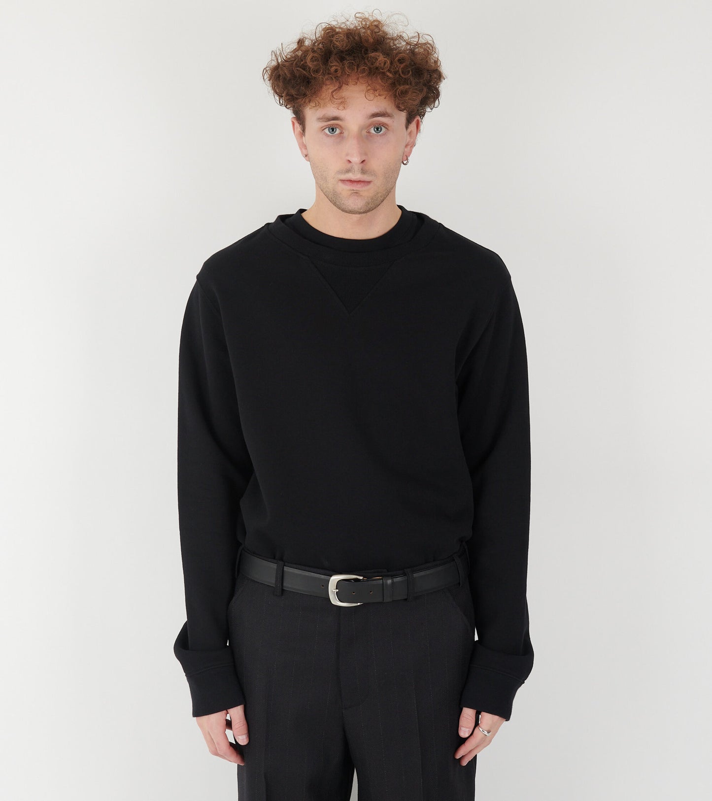 Basic Cotton Sweat Black