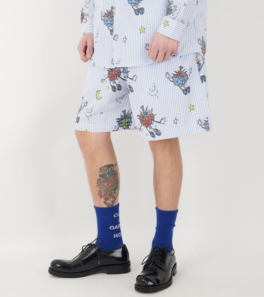 Strawbabies Shorts Blue/White