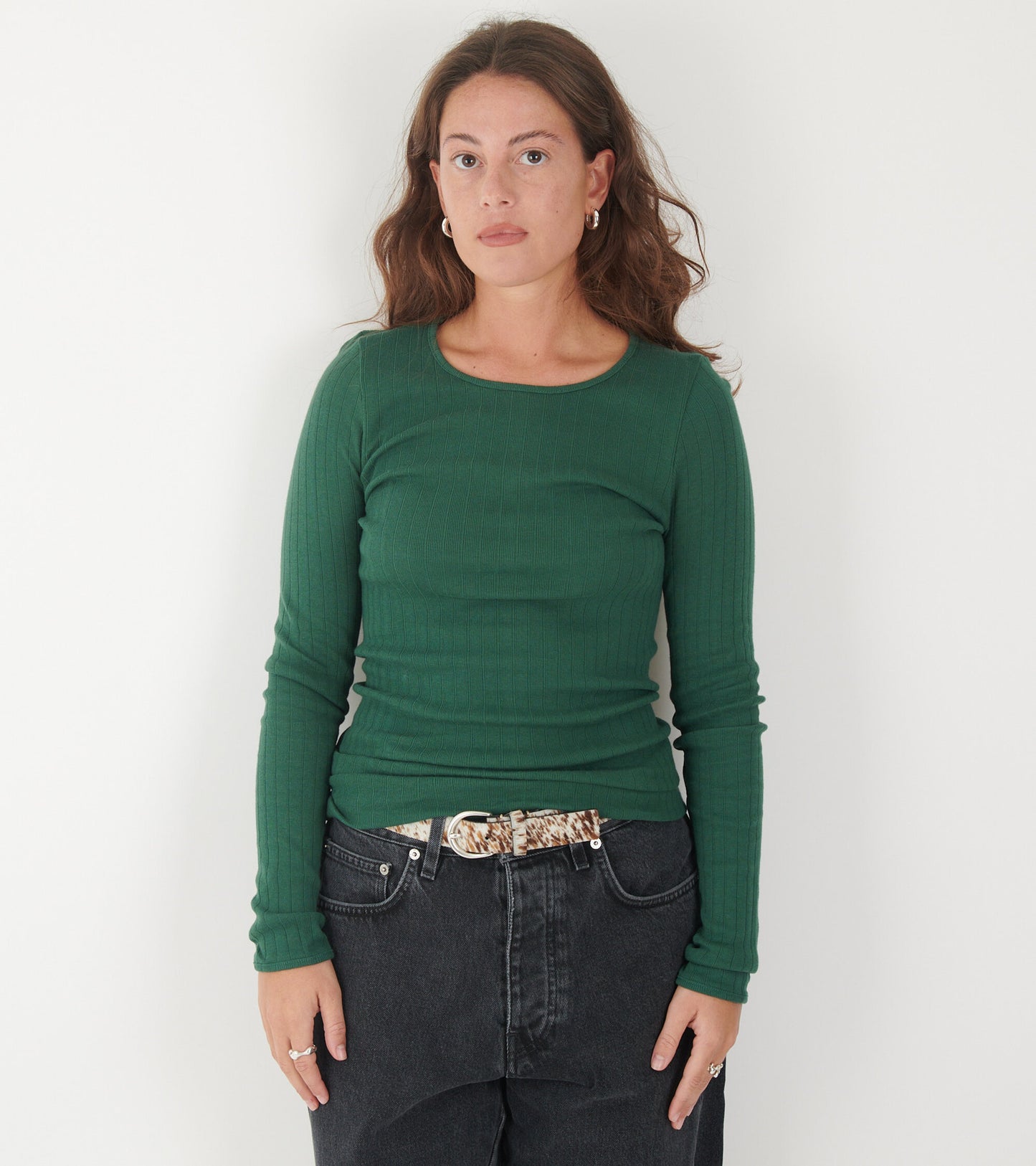 101 Rib Bottle Green
