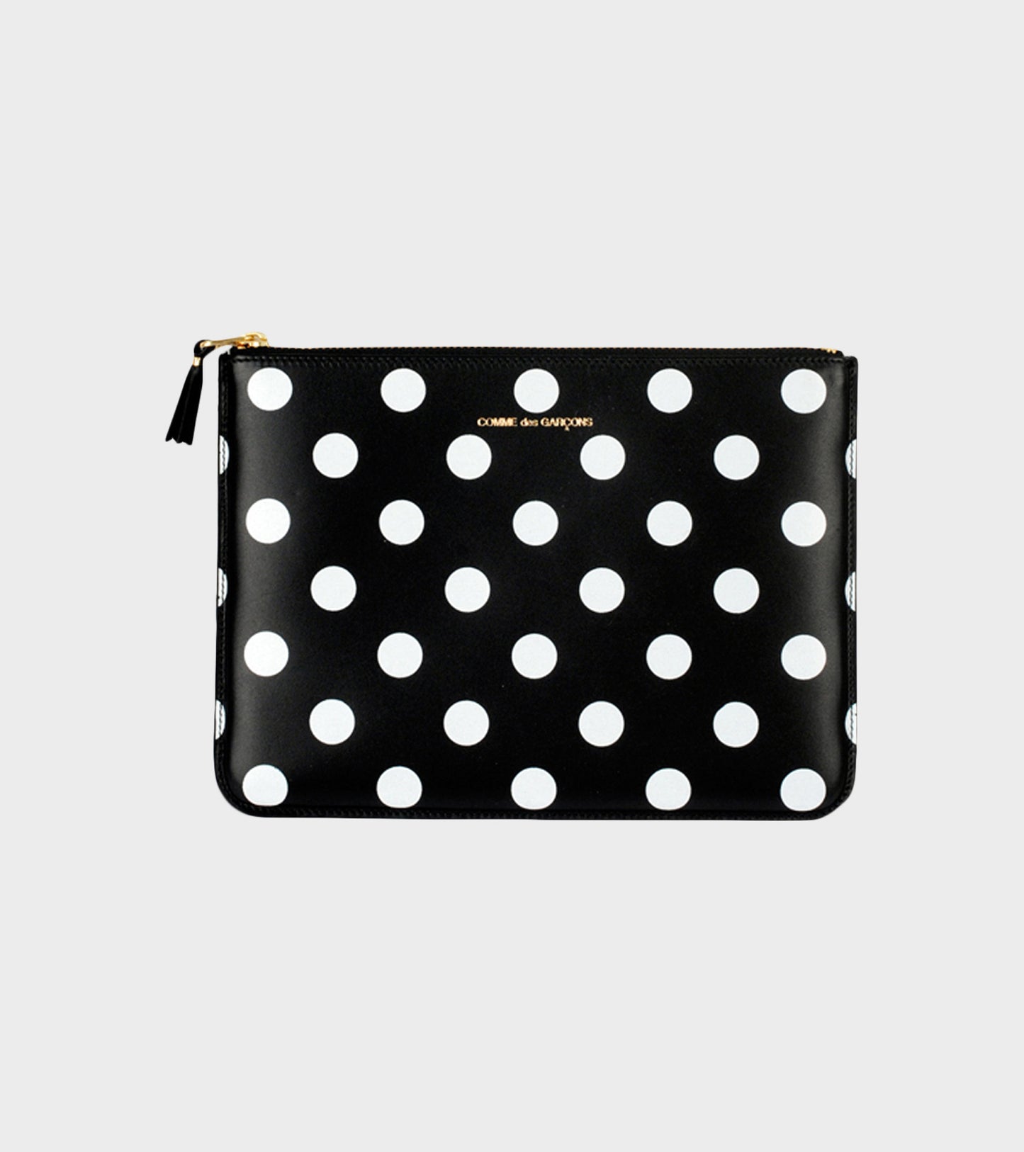 Dots Clutch Black/White