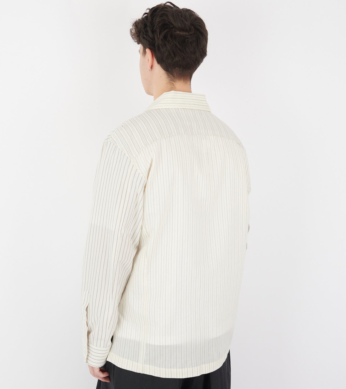 Stripe Shirt Ecru