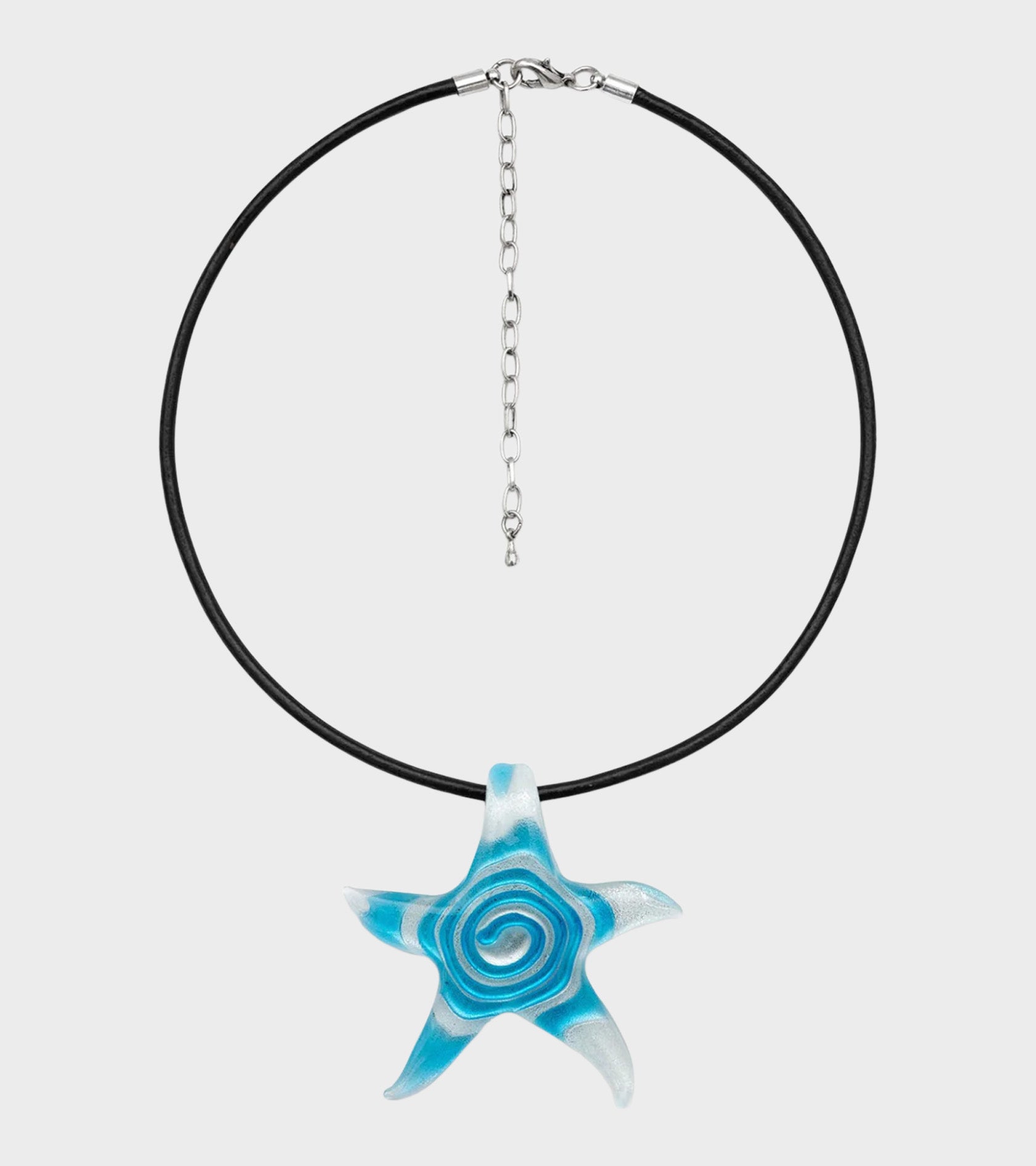 Spirit Necklace Light Blue Star